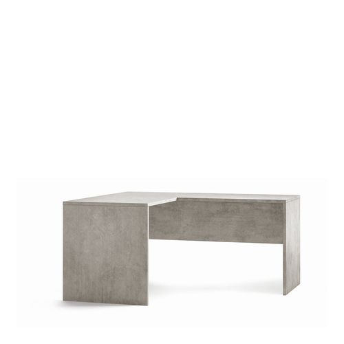 Bureau D’angle Gauche L160 En Kit - Métal-clair