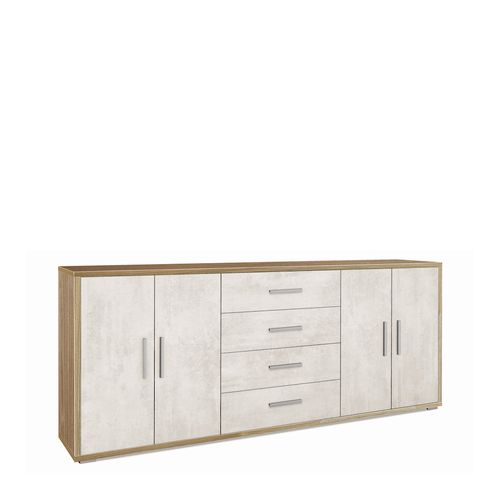 Armoire 4 Portes 4 Tiroirs Kit