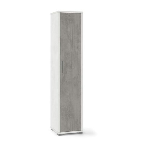 Colonne 1 Porte H182 L38 Kit - Métal-clair
