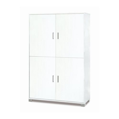 Armoire 4 Portes H161 L108 Kit - Blanc