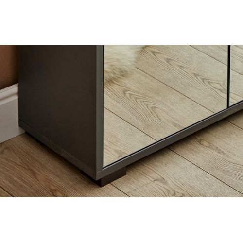 Kit Miroir Armoire 2 Portes H190 L83 - Blanc