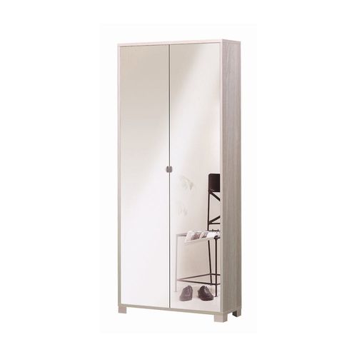 Kit Miroir Armoire 2 Portes H190 L83 - Beige