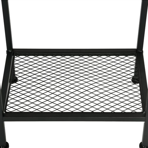 Table D'appoint Avec Station De Charge Et 4 Ports USB, Chêne, 38x28x52cm