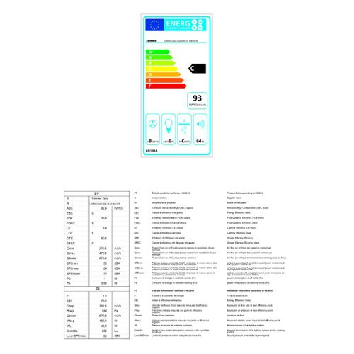 Hotte Décorative Centrale îlot - Lumen 2430