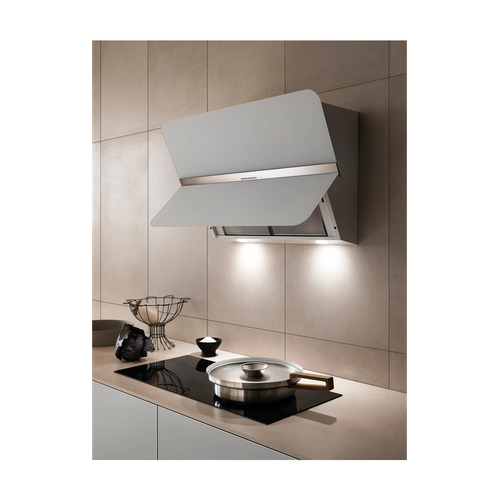 Hotte Décorative Murale 85cm 58db 800m3/h Blanc - Flipper1410