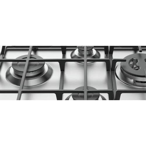 Plaque Gaz Encastrable PCn 641 T/ix/har Acier Inoxydable 60 Cm Gaz 4 Foyers