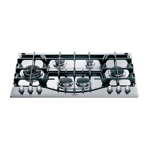 Plaque Gaz Encastrable Phn 961 Ts/ix/ha Acier Inoxydable Gaz 6 Foyers