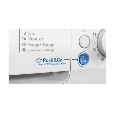 Lave-linge Hublot 9kg 1200 Tours/min Blanc - Bwe91295xwvfr