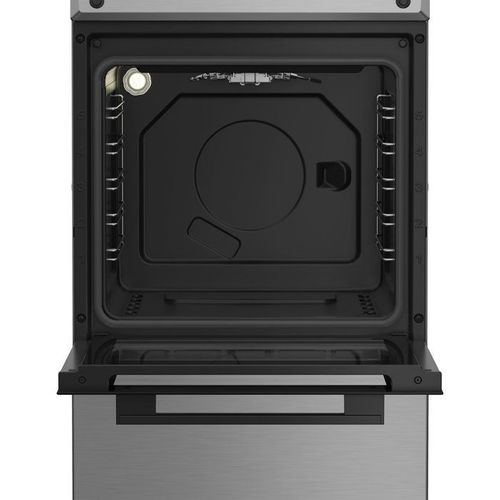 Cuisiniere à Gaz - I5g1kms - 4 Foyers - 10,4 Kwh - L50 Cm - Silver
