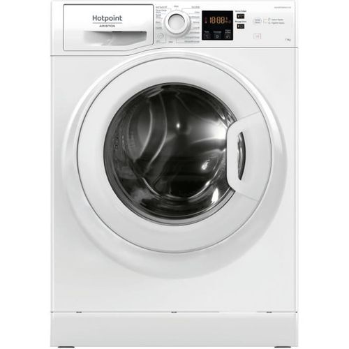 Lave-linge Hublot  Ns11469fwkfr -  11 Kg - Induction - L60cm - 1400 Trs/min - Classe à - Blanc