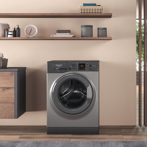 Lave Linge Hublot Hotpoint Nswm946ggfr 9kg