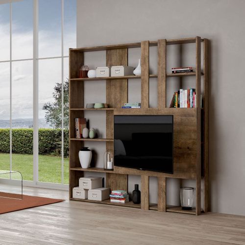 Bibliothèque Avec Support TV Kato M Noyer