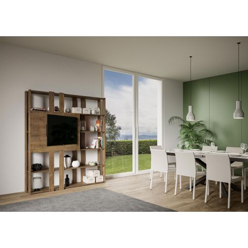 Bibliothèque Avec Support TV Kato N Noyer