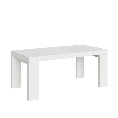 Table Extensible 90x200/460 Cm Roxell Frêne Blanc