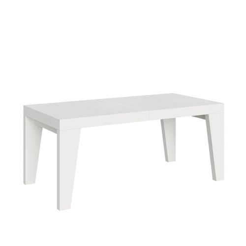Table Extensible 90x200/460 Cm Naxy Frêne Blanc