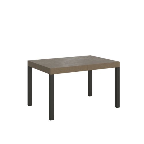 Table Extensible 80x140/224 Cm Everyday Taupe Cadre Anthracite
