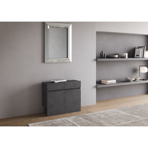 Bancs Inférieur Et Supérieur Extensible 26x72/300 Cm Evolve Anthracite Spatulé Rallonges Internes