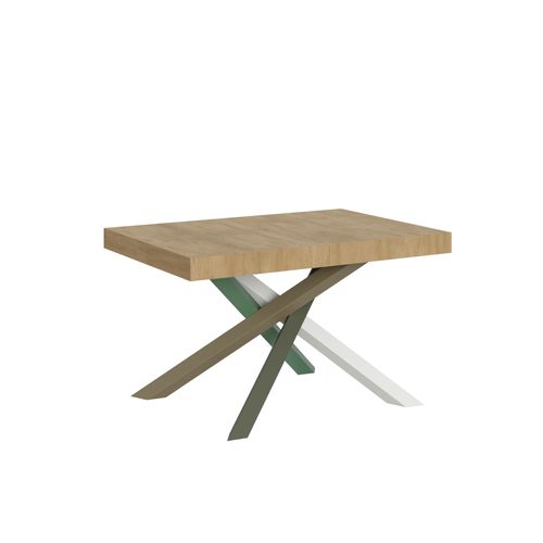 Table Extensible 90x140/400 Cm Volantis Chêne Nature Cadre 4/a