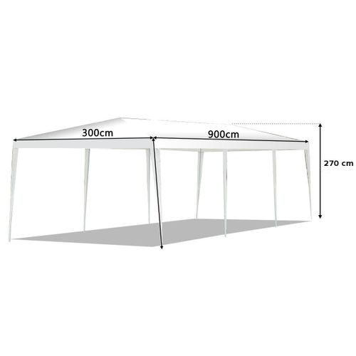 Tonnelle De Jardin Pour Fêtes Et Événements 3x9 M