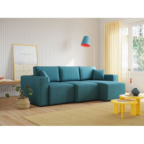 Morfeo Canapé Avec 3 Assises Amovibles En Tissu Doux Imperméable T02 245 Cm Jaune