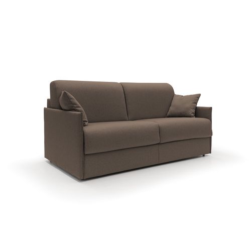 Evans Canapé Lit Convertible En Tissu Imperméable T13 189 Cm (mat. 160x197)  Brun