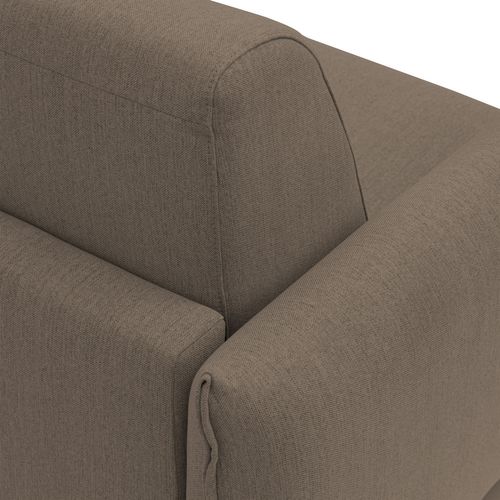 Scarlet Canapé Lit Convertible En Tissu Coton Mixte Imperméable T19 175 Cm (mat.120x197) Brun