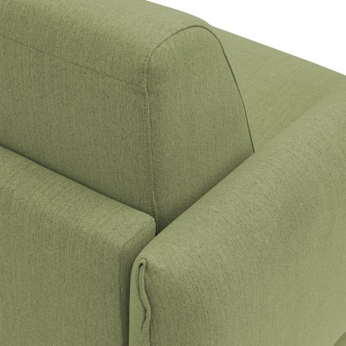 Scarlet Canapé Lit Convertible En Tissu Coton Mixte Imperméable T19 215 Cm (mat.160x197) Vert