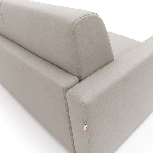 Kansas Canapé Lit Convertible H20 Cm En Tissu Imperméable T13 192 Cm (mat. 140x197) Creme