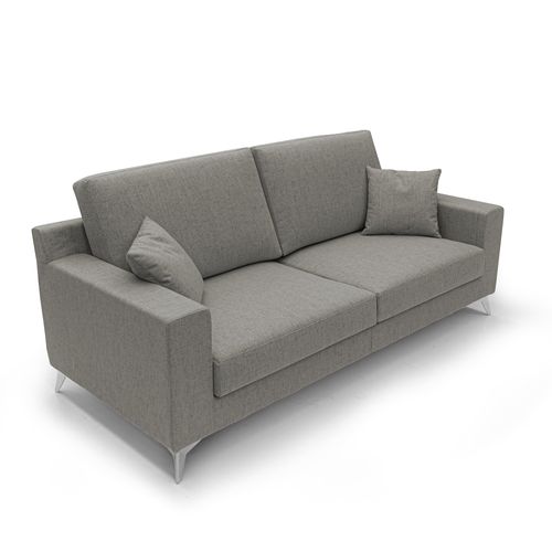 Michael Canapé En Tissu Imperméable Antitache T03 166 Cm Taupe