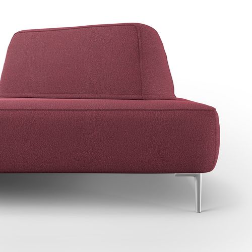 Newton Canapé Modulable Avec Dossier Amovibles T07 212 Cm Rouge