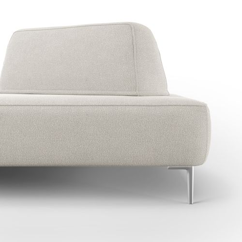 Newton Canapé Modulable Avec Dossier Amovibles T07 212 Cm Blanc