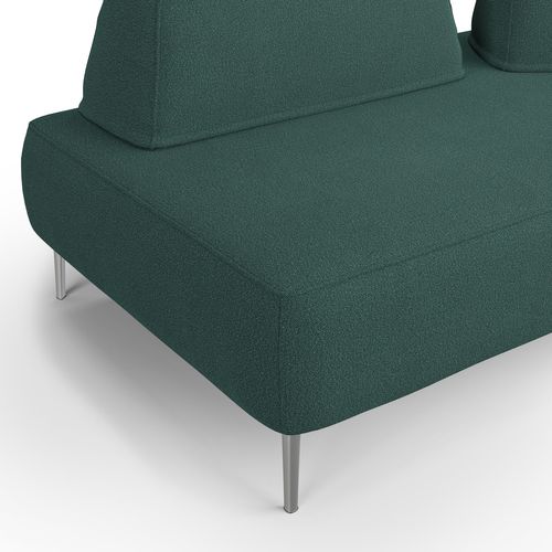 Newton Canapé Modulable Avec Dossier Amovibles T07 212 Cm Vert