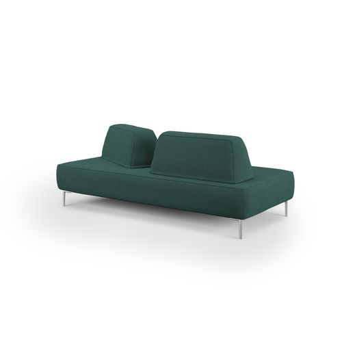 Newton Canapé Modulable Avec Dossier Amovibles T07 212 Cm Vert