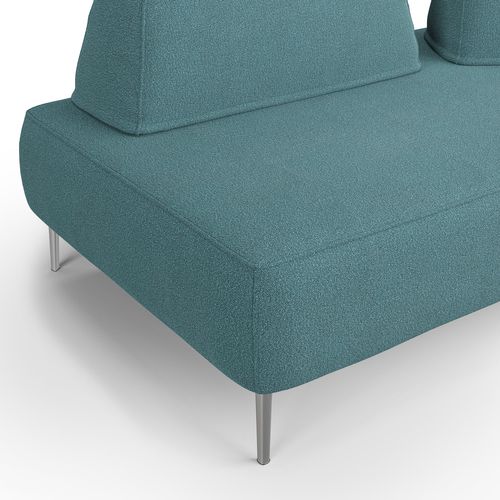 Newton Canapé Modulable Avec Dossier Amovibles T07 212 Cm Bleu Ciel