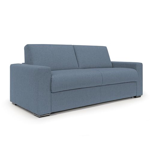 Nixon Canapé Convertible Matelas H20 En Tissu Imperméable T03 200 Cm (mat. 140x197) Bleu