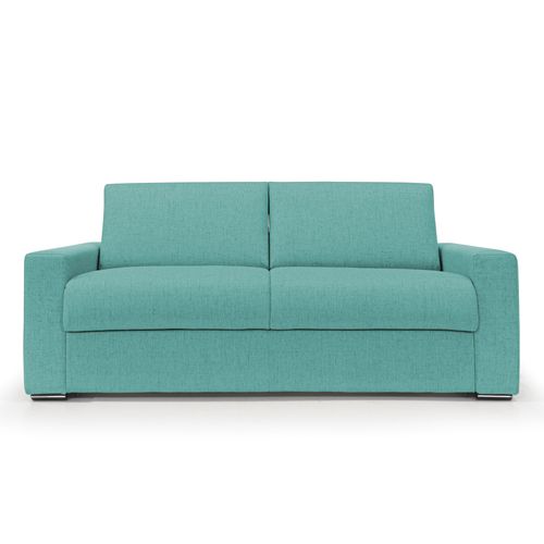 Nixon Canapé Convertible Matelas H20 En Tissu Imperméable T03 220 Cm (mat. 160x197) Vert Aquamarine