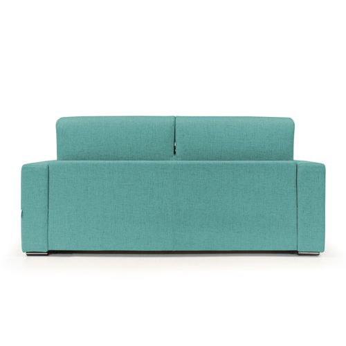 Nixon Canapé Convertible Matelas H20 En Tissu Imperméable T03 220 Cm (mat. 160x197) Vert Aquamarine