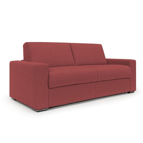 Nixon Canapé Convertible Matelas H20 En Tissu Imperméable T03 220 Cm (mat. 160x197) Rouge