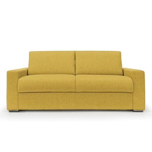 Nixon Canapé Convertible Matelas H20 En Tissu Imperméable T03 220 Cm (mat. 160x197) Jaune