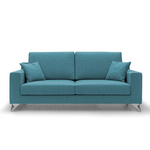 Michael Canapé En Tissu Imperméable Antitache T03 186 Cm Bleu Ciel