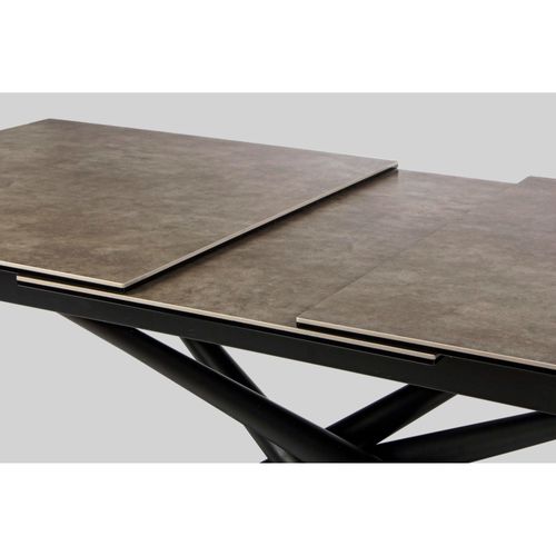 Table à Manger Rectangulaire Extensible En Céramique 6/8 Places L160/220 - Soline