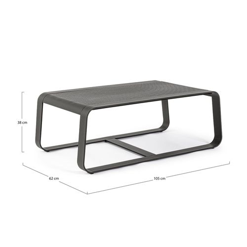 Table Basse De Jardin Rectangulaire En Métal L105 - Etretat