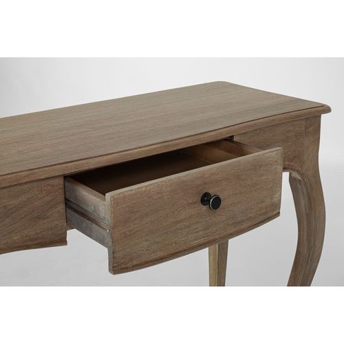 Console Classique En Bois De Manguier 1 Tiroir L100 - Grace