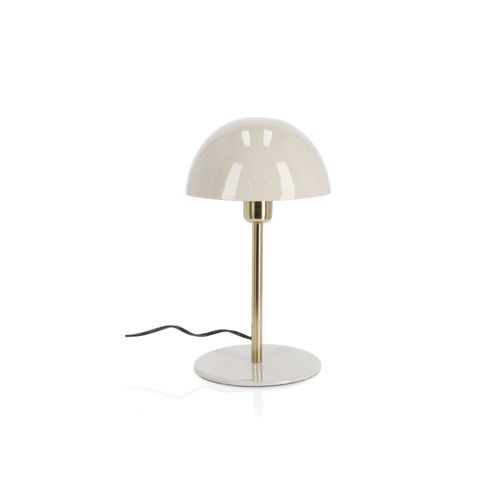 Lampe De Table Beige En Métal H36 - Wilma