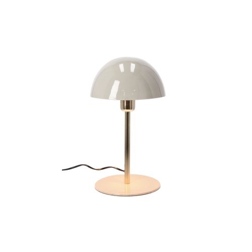 Lampe De Table Beige En Métal H36 - Wilma