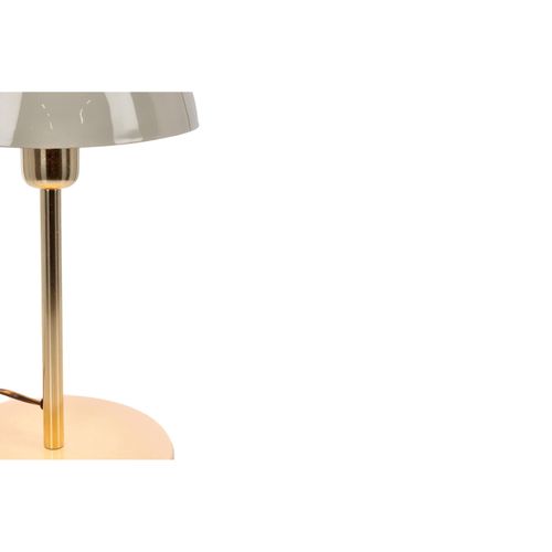 Lampe De Table Beige En Métal H36 - Wilma
