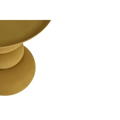 Bout De Canapé Rond Design En Métal Coloré D41 - Pilar