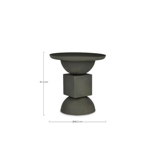 Table Ronde Design En Métal Coloré D41 - Pola