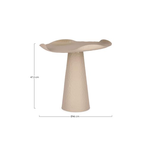 Table Basse Ronde Design En Métal Coloré D46 - Aleth