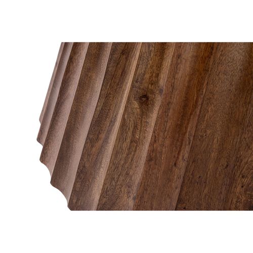 Table à Manger Ronde En Manguier D120 6 Personnes - Agra